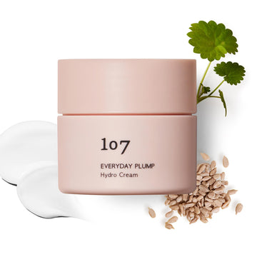 107 Everyday Plump Hydro Cream | Lightweight Probiotic Face Cream To Hydrate, Plump And Nourish Dry And Combo Skin - 50 Ml | 1.7 Oz