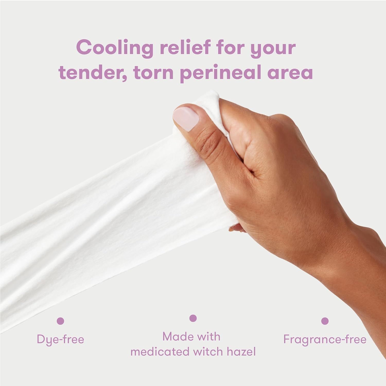 Frida Mom Witch Hazel Perineal Cooling Pad Liners for Postpartum Care, Hospital Bag Essentials for Pain Relief After Birth, Full-Length Medicated Cooling Pad Liners (24ct) : Everything Else