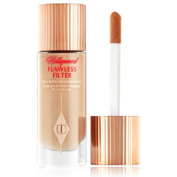 Charlotte Tilbury Hollywood Flawless Filter Face Foundation Primer & Highlight - 1 Oz Full Size (Shade 7)