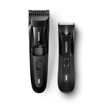 Manscaped® The Beard & Body Bundle Contains: The Beard Hedger® Premium Precision Beard Trimmer And The Lawn Mower® 4.0 Waterproof Electric Body Hair Trimmer