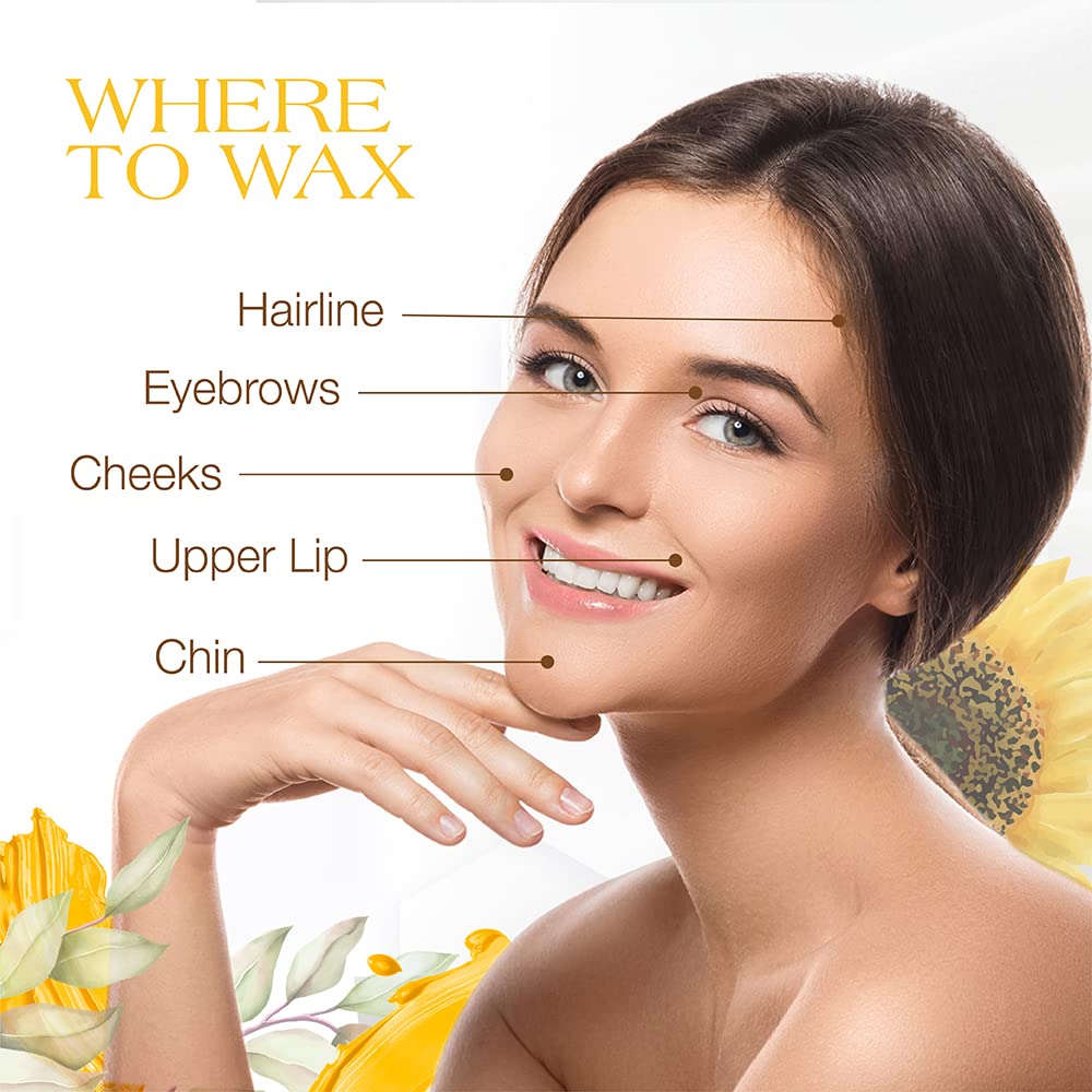 Gigi Wax Strips Non Woven For Hair Removal - Small Cloth Epilating Waxing Strips For Face And Bikini Line, 100 Strips : Hair Waxing Strips : Beauty & Personal Care