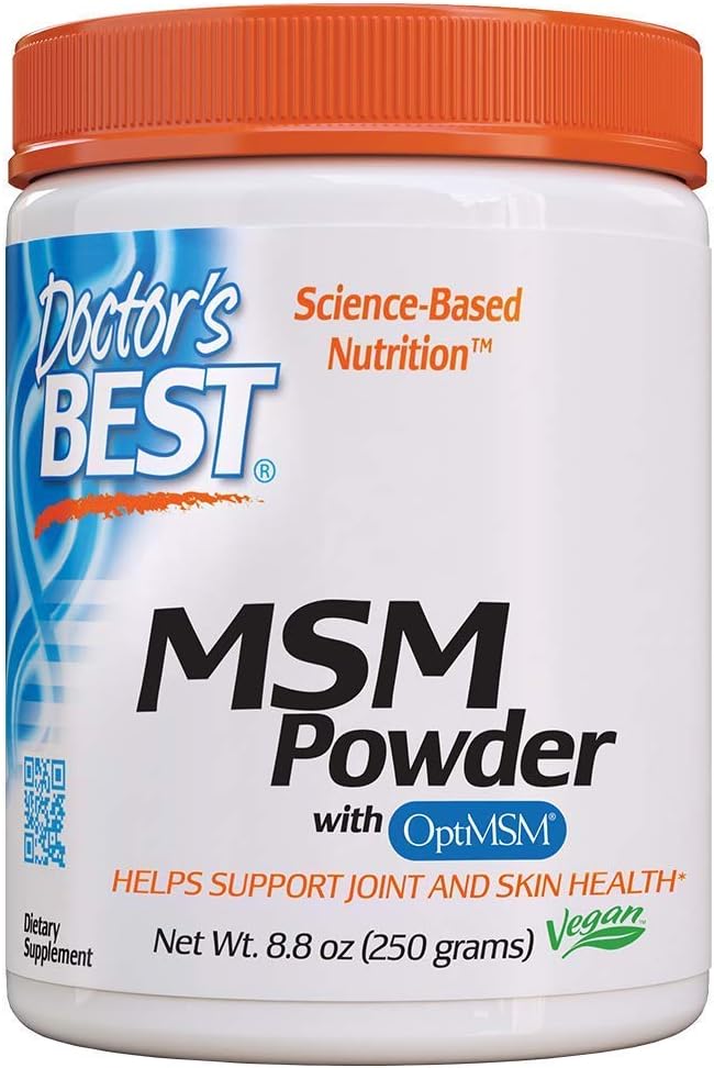 Doctor'S Best Msm Powder With Optimsm, Non-Gmo, Vegan, Gluten Free