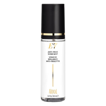 Aloxxi E7 Anti-Frizz Shine Mist, Dry Oil Hair Mist With 7 Essential Oils, Tames Frizz & Boosts Radiance, Safe For Color-Treated Hair, 3.4 Fl Oz