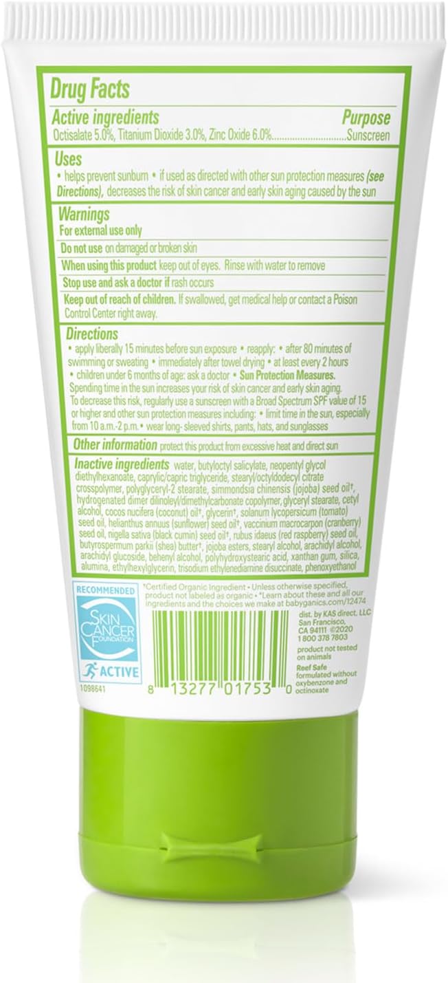 Babyganics Baby Sunscreen Spray Spf 50, 6Oz Spray Bottle + Natural Insect Repellent 6Oz Spray Bottle Combo Pack