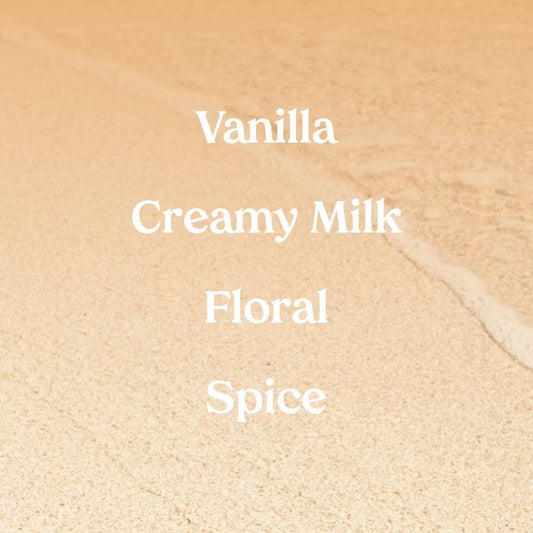 Kopari Hair & Body Mist Seychelles Sands, Long-Lasting Creamy Vanilla & Musk Scent, Seductive Warm Fragrance, Toasted Vanilla, 4 Oz