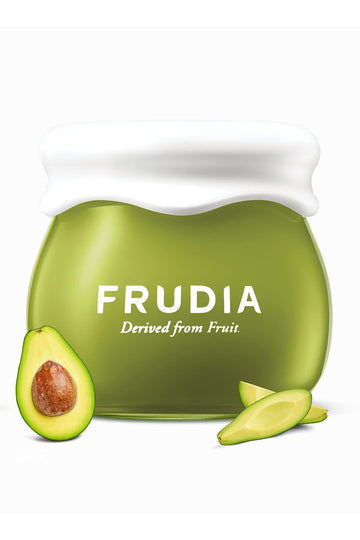 Frudia Avocado Relief Face Cream, Calming Korean Face Moisturizer W/62% Avocado Extract, Centella Asiatica & Madecassosidex4 For Dry, Sensitive Skin (0.35 Fl Oz)