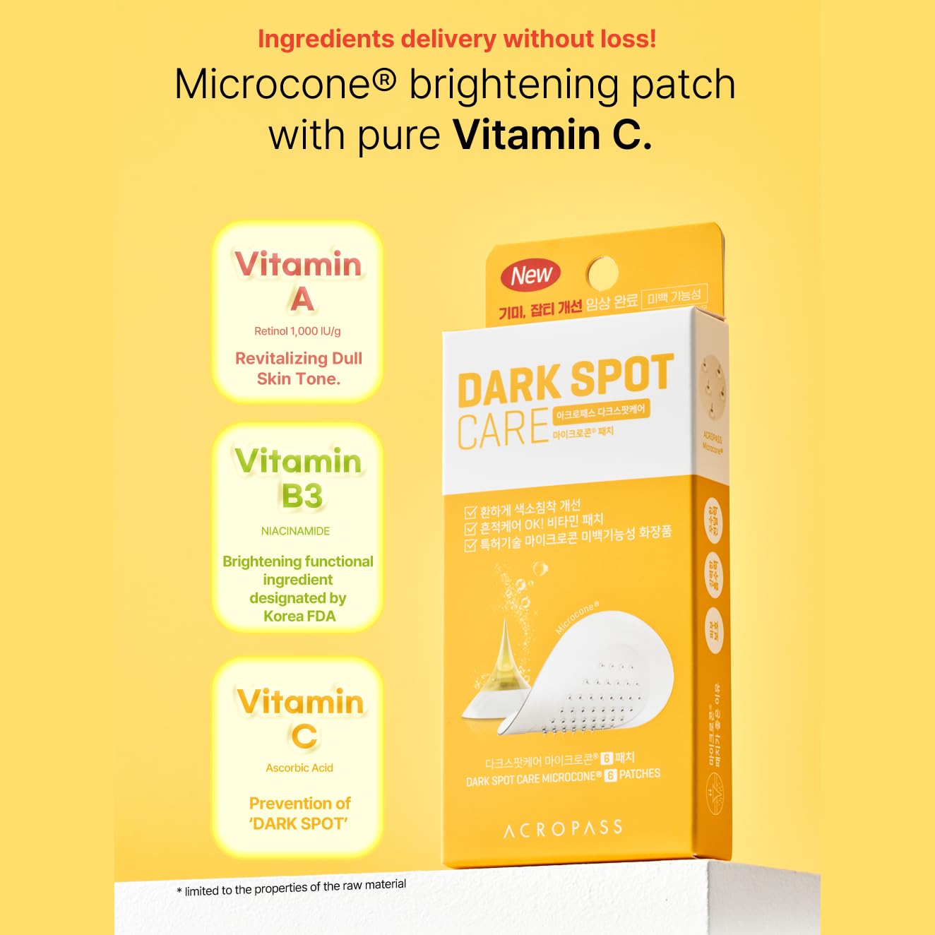 Acropass Spot Care Microcone For Dark Spots - Targeted Post-Blemish Treatment Patch, Dermatologist Approved & Gentle On Skin, Cruelty-Free (6 Patches + 6 Cleansers)