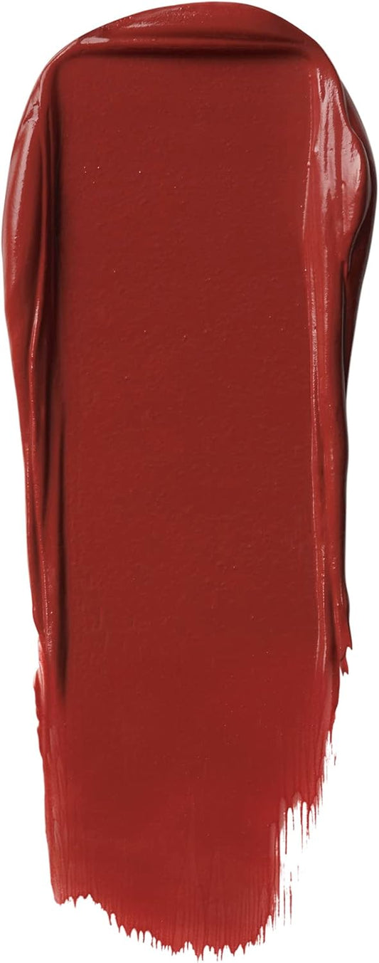 E.L.F. O Face Satin Lipstick, Richly Pigmented, Nourishing & Long-Lasting Creamy Lipstick, Infused With Jojoba, Vegan & Cruelty-Free, Hustle
