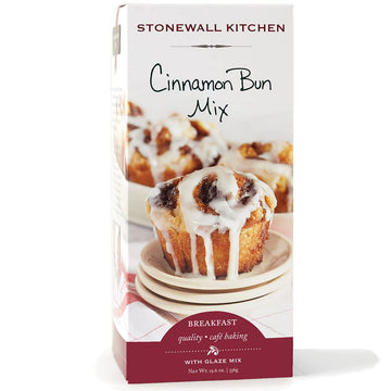 Stonewall Kitchen Cinnamon Bun Mix, 19.6 Ounce Box