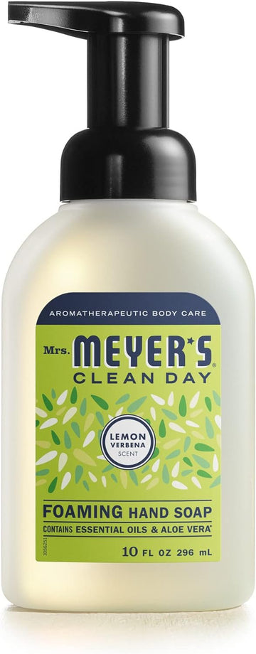 Mrs. Meyer'S Clean Day Foaming Hand Soap, Lemon Verbena Scent, 10 Fl Oz (Pack Of 1)