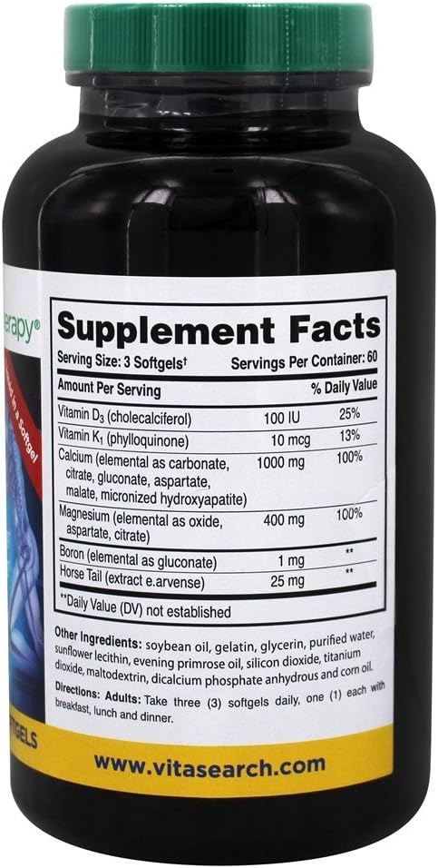 Phytotherapy Rx Calcium Liquid Softgel - 180 Per Pack - 1 Each