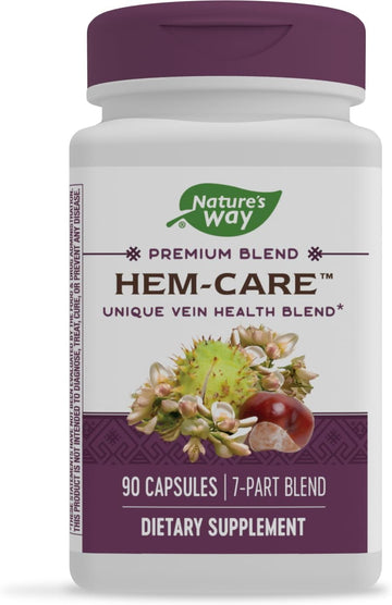 Nature'S Way Premium Hem-Care, Unique Vein Health Blend*, 90 Capsules