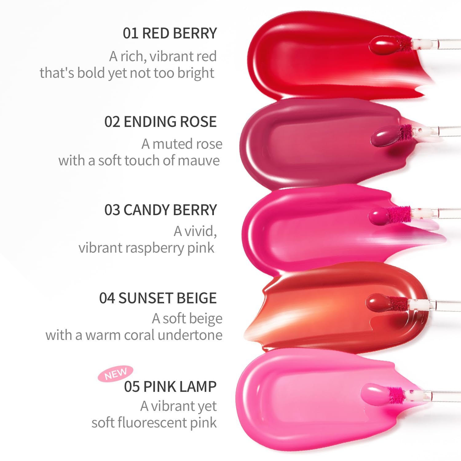 Lovb Lovb Pudding Glow Korean Lip Tint | Natural Lip Stain | Gloss To Stain | Long-Lasting & Non-Sticky | Lightweight Lip Tint 0.14 Oz. (04 Sunset Beige) : Beauty & Personal Care
