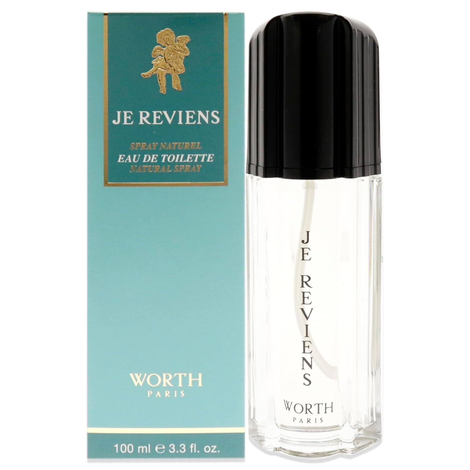 Worth Je Reviens For Women. Eau De Toilette Spray, 3.3 Ounces : Je Reviens Worth Perfume : Beauty & Personal Care