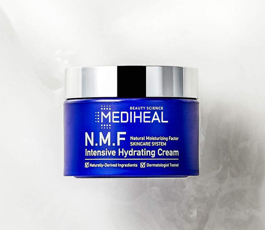 Mediheal [Us Exclusive Edition - N.M.F Intensive Hydrating Cream, Long Lasting Ultra Hydrating Facial Cream For Dry And Rough Skin