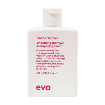 Evo Mane Tamer Smoothing Shampoo - Cleans, Smooths, & Strengthens Hair - Reduces Frizz - 300Ml / 10.1Fl.Oz - 300Ml / 10.1Fl.Oz