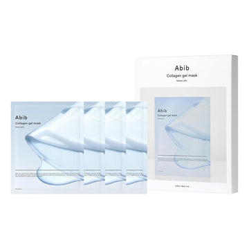 Abib Collagen Gel Mask Jericho Rose Jelly 10 Sheets (Nourishing) I Korean Vegan Collagen, Cooling Nourishing Hyaluronic Acid Hydrogel Face Mask Skin Care