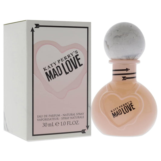 Katy Perry Mad Love, Eau De Parfum, 1 Fl. Oz., Women'S Fragrance By Katy Perry With Floral, Fruity & Feminine Scents Mixed With Warm & Sexy Musk & Wood. An Appealing & Attractive Gift