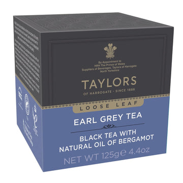 Taylors Of Harrogate Earl Grey Loose Leaf, 4.41 Ounce Carton