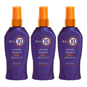 It'S A 10 Haircare Miracle Leave-In Conditioner Spray W/Keratin - 10 Oz. - 3Ct