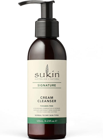 Sukin Cream Cleanser (125Ml Pump) (Pack Of 2)