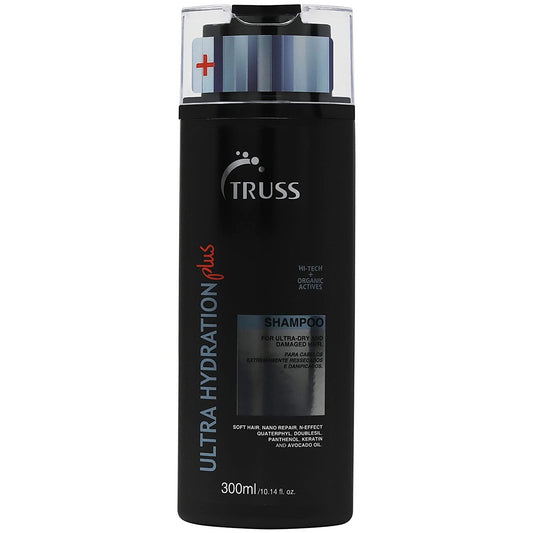 Truss Ultra Hydration Plus Shampoo And Conditioner Set Bundle With Night Spa Hair Serum