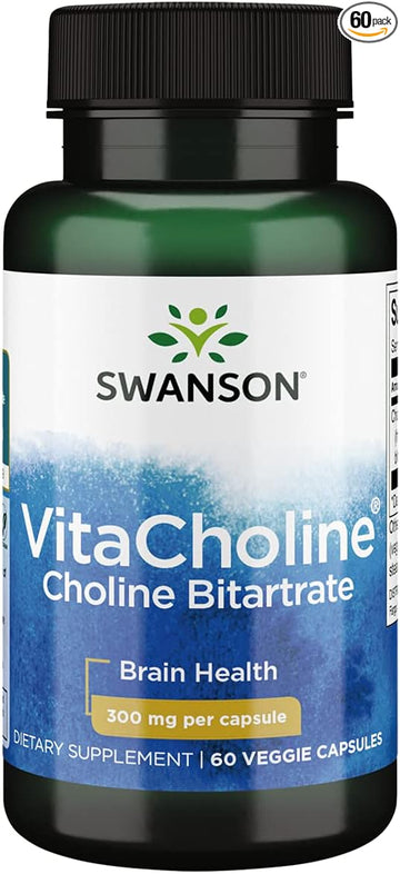 Swanson Vitacholine 300 Milligrams 60 Veg Capsules