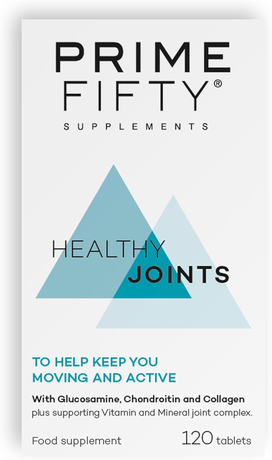 Healthy Joints Prime Fifty Supplement - 60 Day Supply -Joint Health Multinutrient for Over 50s - Designed to Help You Stay Active : Amazon.co.uk: Health & Personal Care