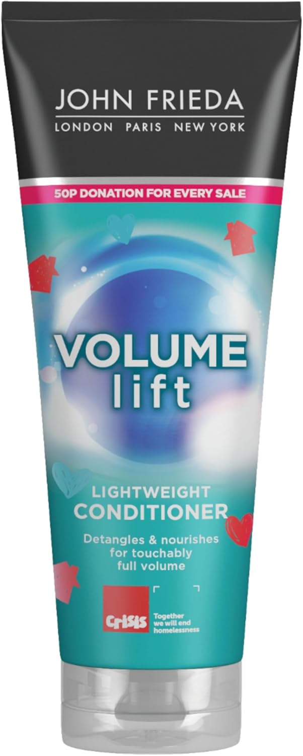 John Frieda Volume Lift Thickening Blow-Out Spray 100 Ml, Thickening Blow-Dry Spray For Fine, Flat Hair, Volumising Spray (Pack Of 2)