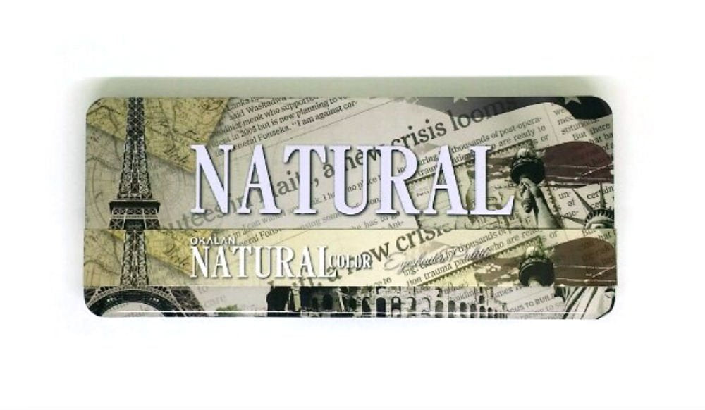 Okalan Natural Colors Eyeshadow Palette Natural B : Beauty & Personal Care