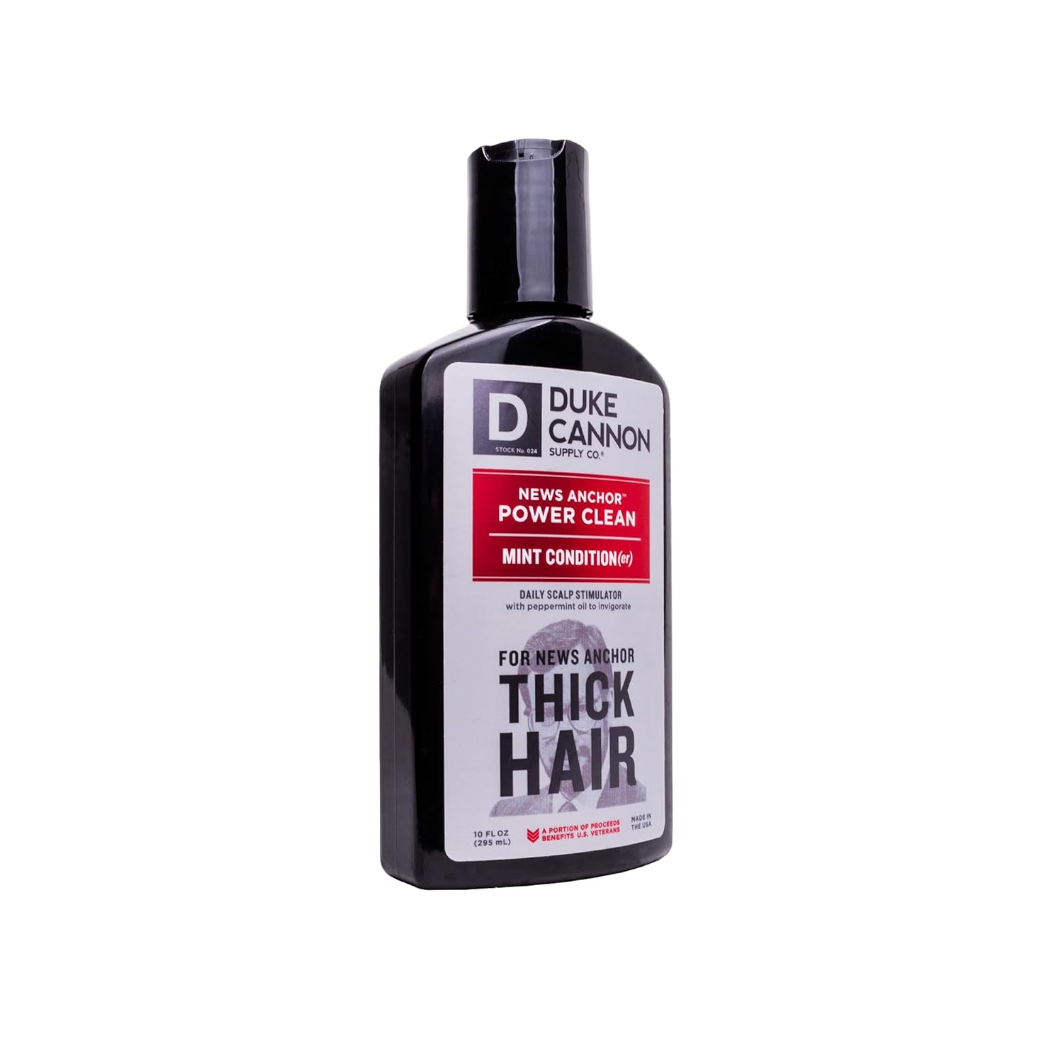 Duke Cannon News Anchor Power Clean Shampoo/Conditioner Wash (Mint Conditioner) : Beauty & Personal Care
