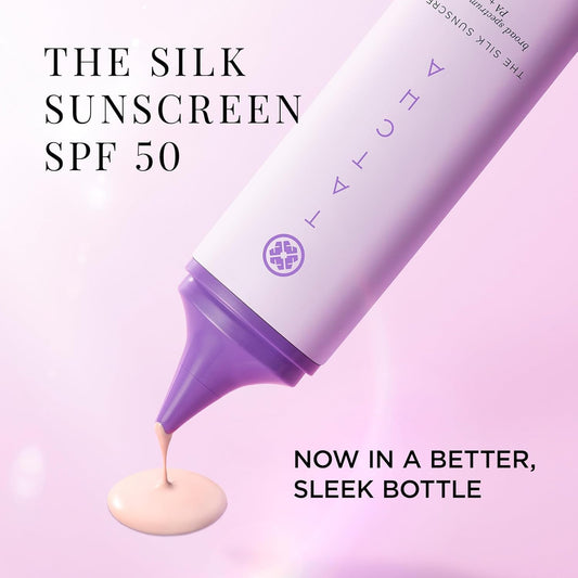 The Silk Sunscreen | Broad Spectrum Spf 50 Pa++++, Weightless, Hydrating Mineral Sunscreen, New & Improved Packaging, 50 Ml