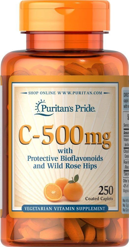 Puritan's Pride Vitamin C-500 mg with Bioavonoids & Rose Hips