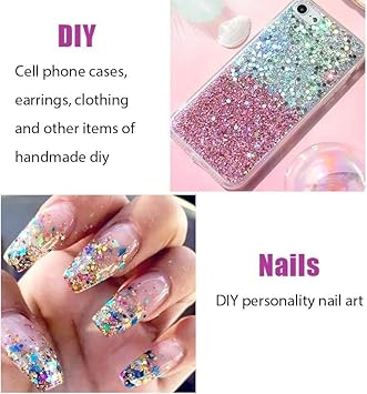 Beliky Girl Body Glitter Gel, 50ML Face Glitters Body Gel Sequins Shimmer Liquid Eyeshadow, Mermaid Sequins Liquid Holographic Glitter Gel, Chunky Glitter for Face Hair Nails (Green) : Amazon.co.uk: Beauty