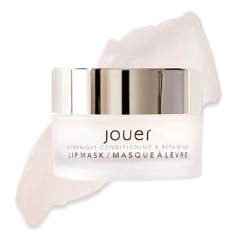 Jouer Mint Overnight Lip Masque – Moisturizing Lip Treatment - Lip Mask Formulated With Maxi Lip For Plumper Lips And Visual Fullness - Shea Butter For Hydration