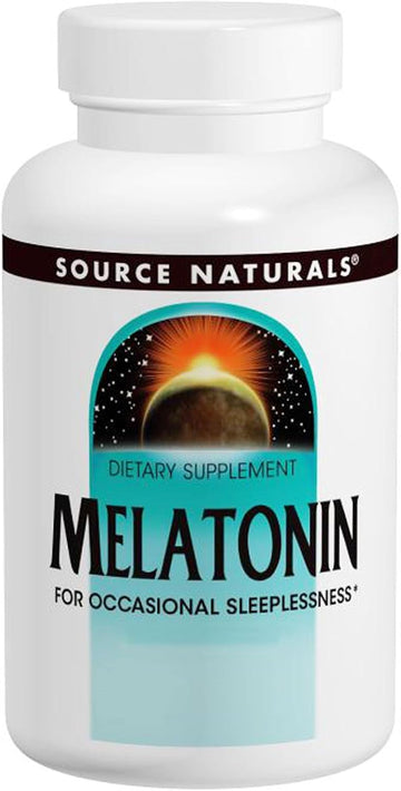 Source Naturals Sleep Science Melatonin Complex With Gaba 3 Mg Peppermint Flavored - 100 Lozenges