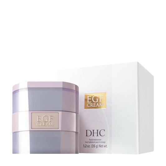 Dhc Egf Cream, Hydrating Peptide Moisturizer, Collagen, Skin-Renewing, Firmness And Radiance, Fragrance And Colorant Free, Ideal For All Skin Types, 1.2 Oz. Net Wt