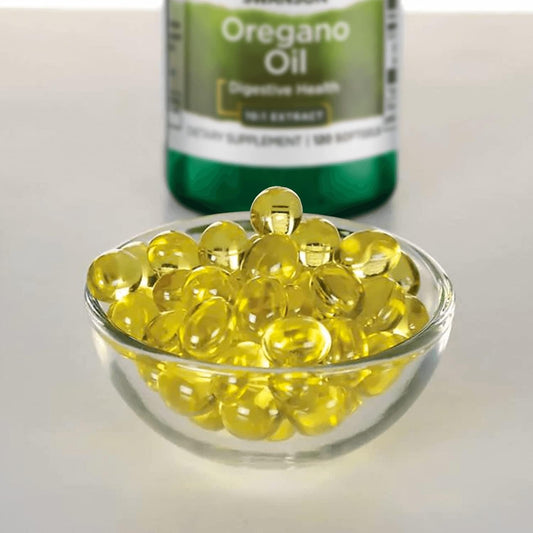 Swanson Oregano Oil 10:1 Extract - Natural Supplement Promoting Digestive Health & Respiratory Support - Supports Gastrointestinal System & Urinary Tract Health - (120 Softgels, 150Mg Each) 4 Pack
