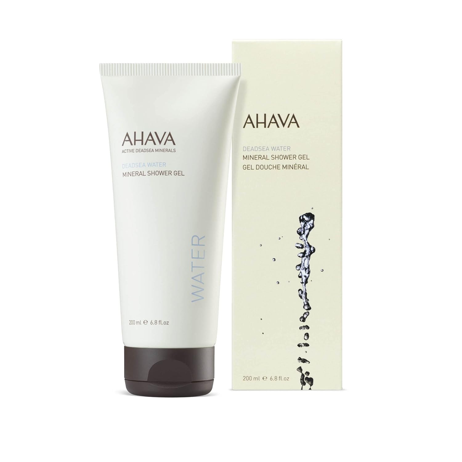 Ahava Dead Sea Water Mineral Shower Gel, Original - Refreshes & Relaxes, Washes Away Dirts & Impurities, Enriched With Exclusive Mineral Blend Of Dead Sea, Osmoter & Zinc, 6.8 Fl.Oz : Beauty & Personal Care