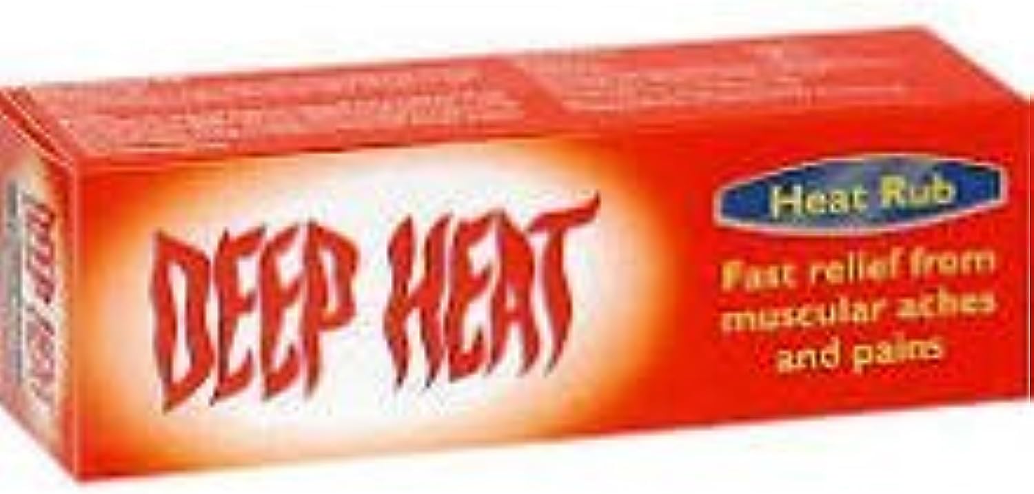 6 X Deep Heat Heat Rub 100G