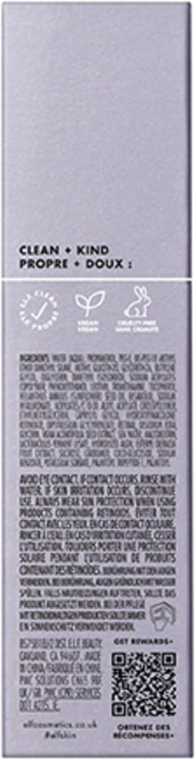 E.L.F. Skin Youth Boosting Advanced Night Retinoid Serum, Anti-Ageing Serum For Reducing Appearance Of Fine Lines & Wrinkles, Vegan & Cruelty-Free