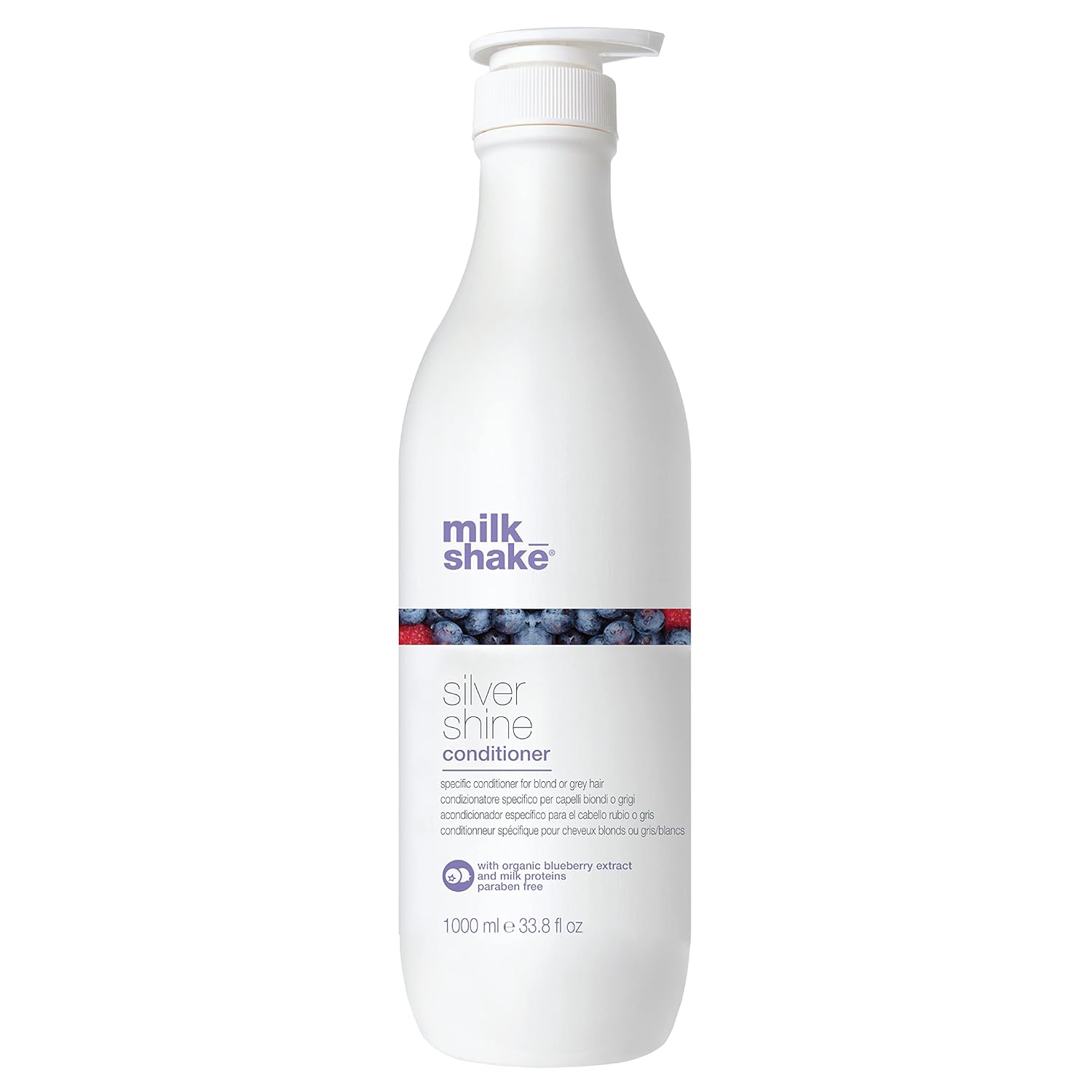 Milk_Shake Silver Shine Purple Conditioner For Blonde Hair - Blonde Toner For Brassy Hair