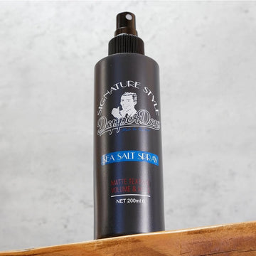 Dapper Dan Signature Style Sea Salt Spray, Texturizing Salt Spray For Men, For Volume And Hold, Natural Matte Finish, Bergamot And Leather Fragrance, 200Ml