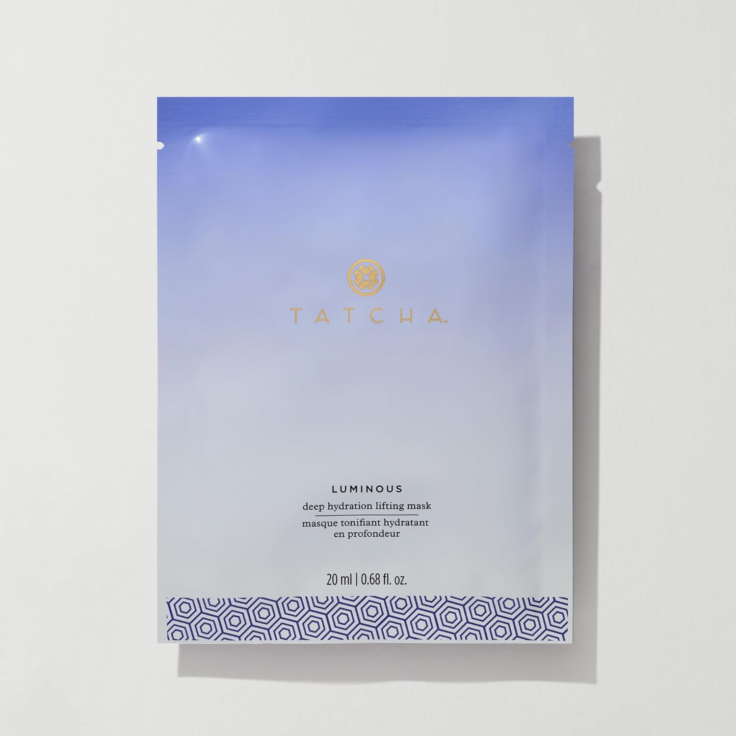 Tatcha Luminous Deep Hydration Lifting Mask | Single Use Mask For Luminous Skin | 20 Ml / 0.68 Oz