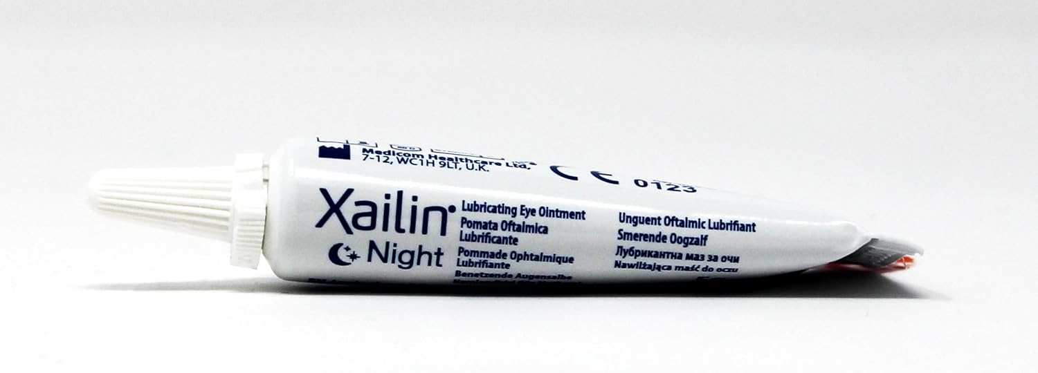 Xailin Night Preservative Free Eye Ointment 5 Grammes X2 Pack