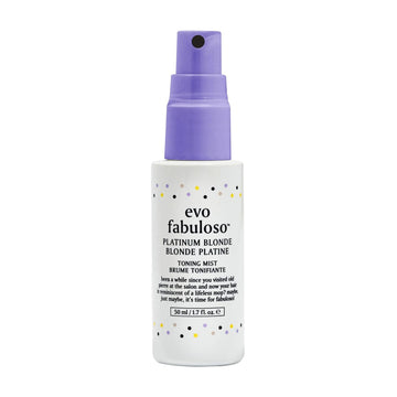 Evo Fabuloso Platinum Blonde Toning Mist - Platinum Hair Toner - Enhances Vibrancy, Neutralizes Yellow Tones