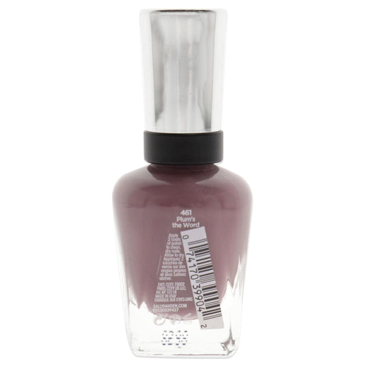 Sally Hansen Complete Salon Manicure Nail Polish, Plum'S The Word, 0.5 Fl Oz