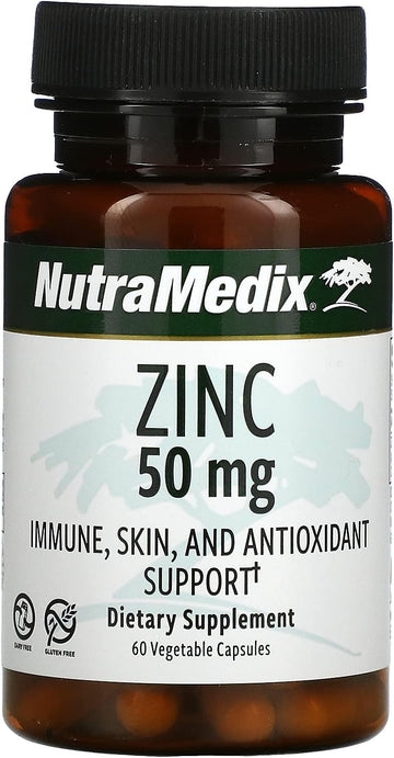 NutraMedix Zinc 50mg - Zinc Supplements for a Healthy Immune Defense,