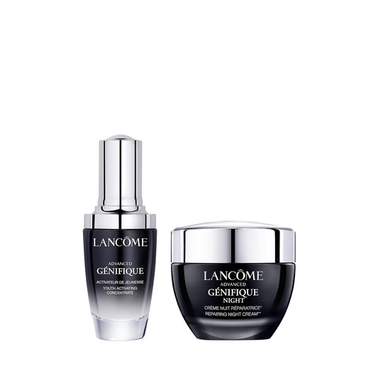 LancÃ´me Advanced GÃ©nifique Strengthen & Repair Duo - 2-Piece Skincare Gift Set - Includes Advanced GÃ©nifique Face Serum & Advanced GÃ©nifique Night Creamâ€¦