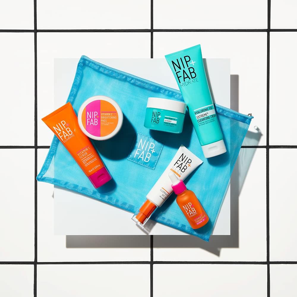 Nip + Fab Brighten & Hydrate Gift Set - Mesh Bag : Amazon.co.uk: Beauty